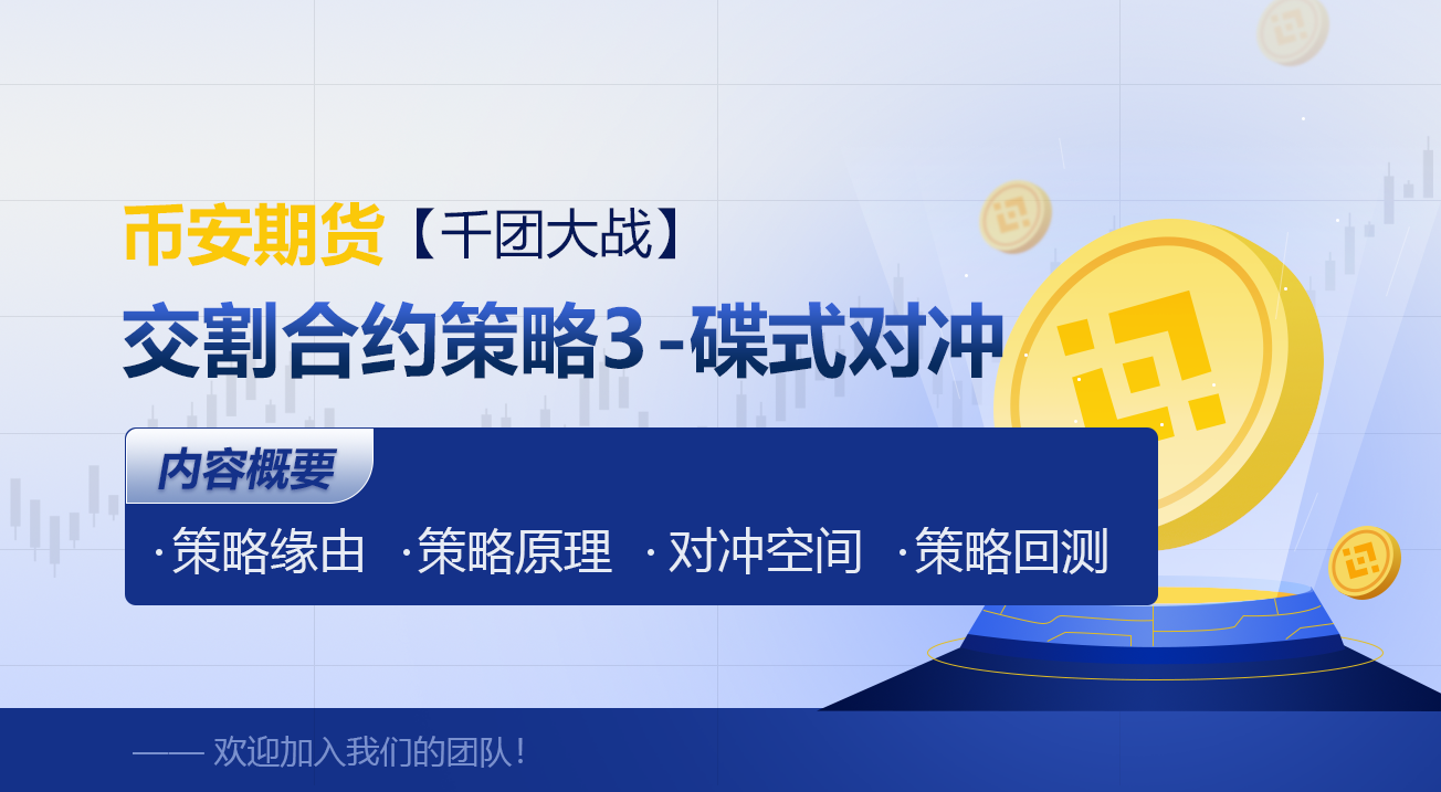 [千团大战]币安交割合约策略3——蝶式对冲