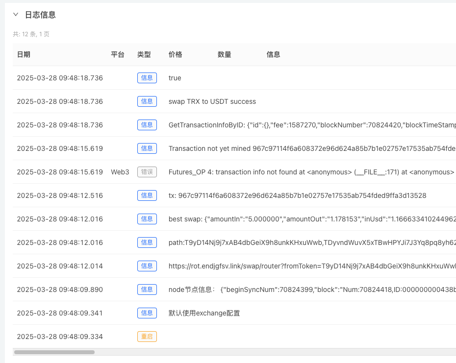 基于FMZ平台Web3 Tron封装接入SunSwap DEX的实践