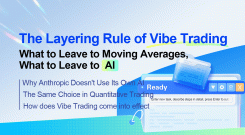 The Layering Rule of Vibe Trading: What to Leave to Moving Averages, What to Leave to AI