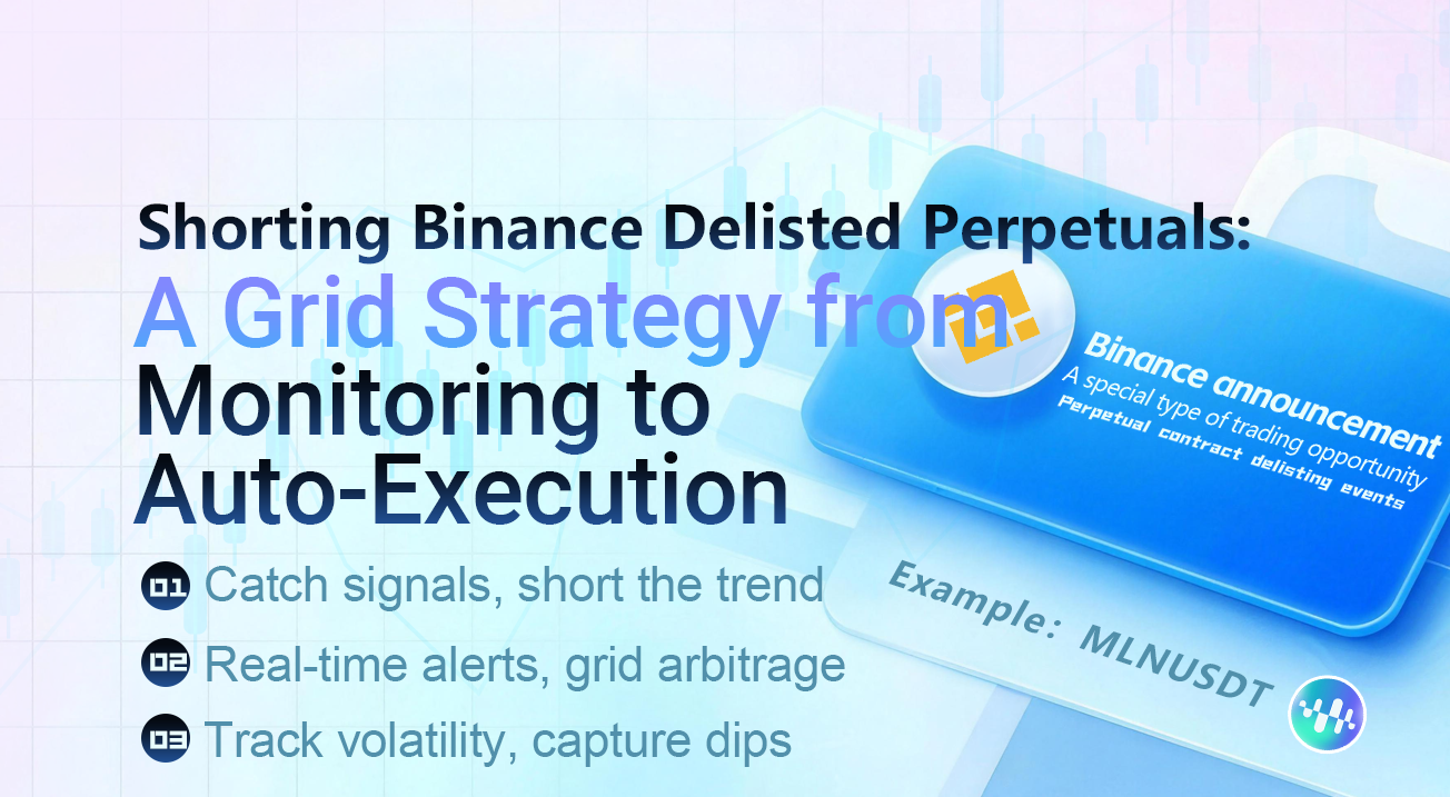 Shorting Binance Delisted Perpetuals: A Grid Strategy from Monitoring to Auto-Execution