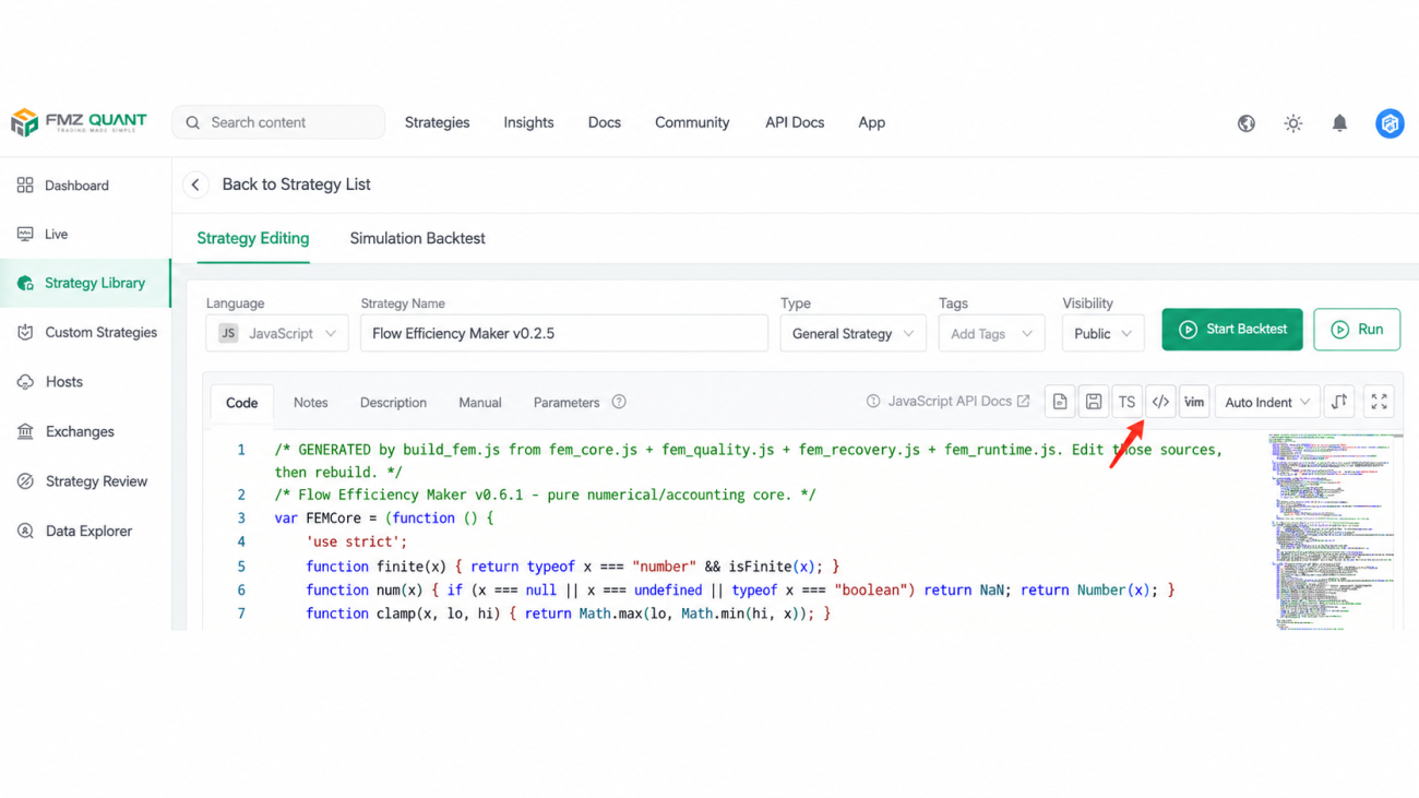 Finding the strategy remote synchronization option