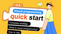 3.4 Visual programming quick start