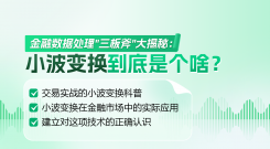 金融数据处理"三板斧"大揭秘：小波变换到底是个啥？