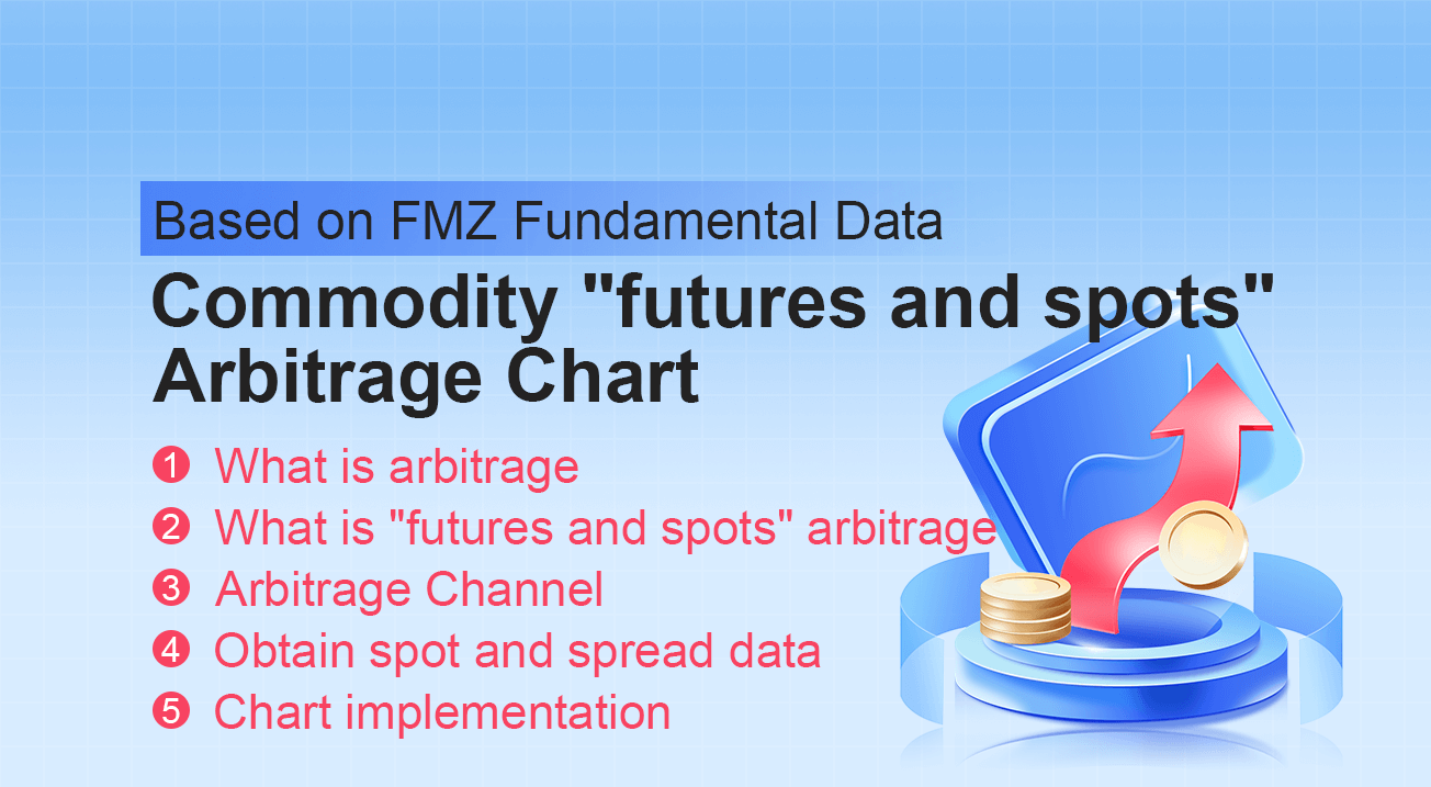 Commodity "futures and spots" Arbitrage Chart Based on FMZ Fundamental Data