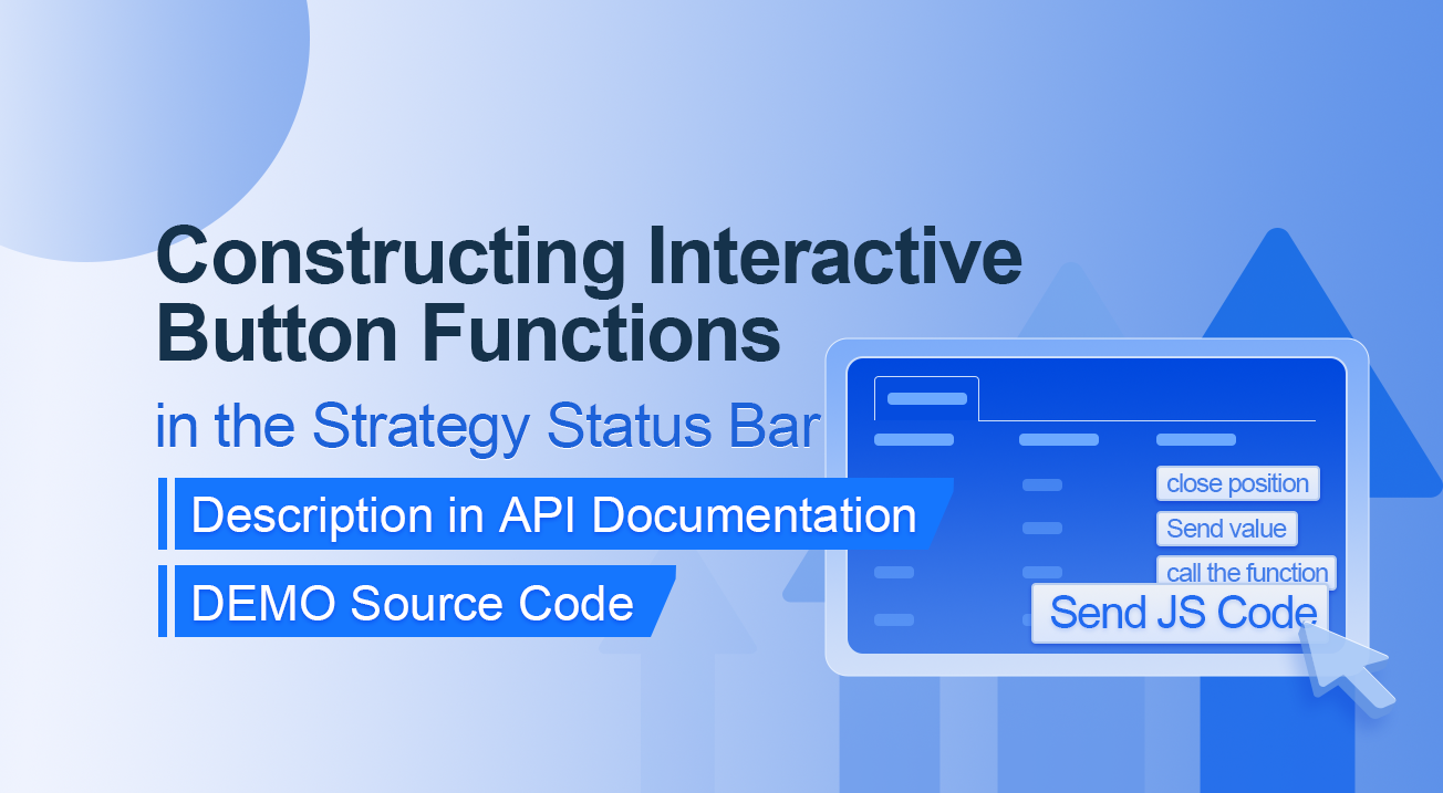 Constructing Interactive Button Functions in the Strategy Status Bar