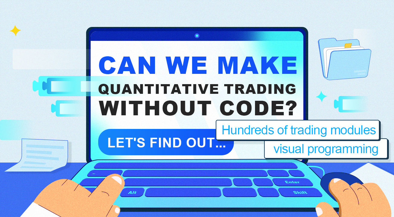 Can we make quantitative trading without code? Let's find out...