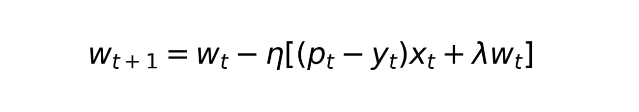Stochastic-Gradient Update