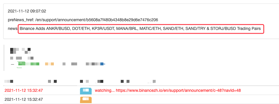 Initial Exploration of Applying Python Crawler on FMZ — Crawling Binance Announcement Content