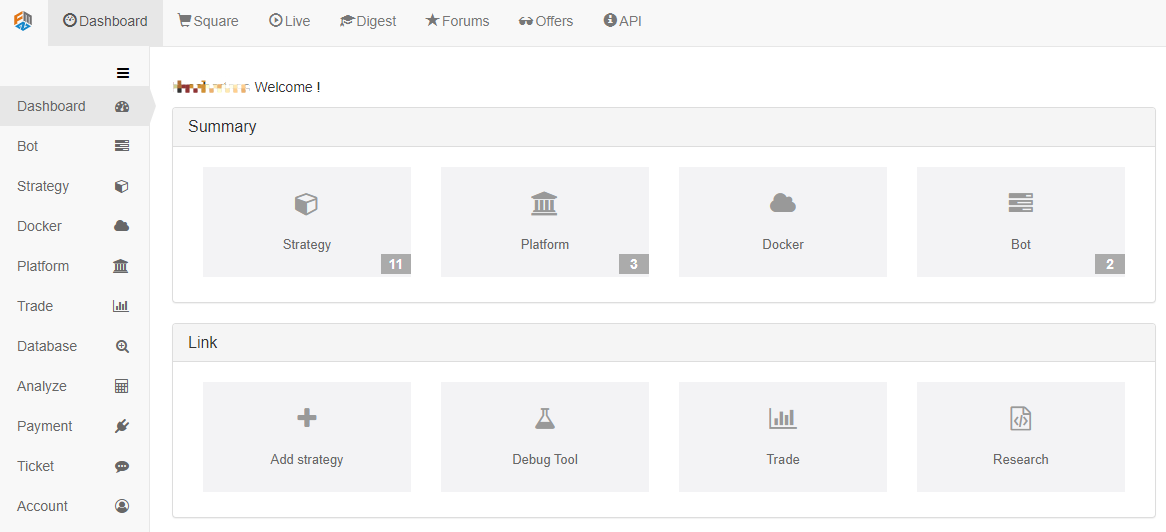 Main Interface Overview and Structure of FMZ Quant Trading Platform