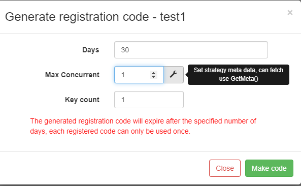 How to Specify Different Versions of Data for the Rented Strategy by Its Rental Code Metadata
