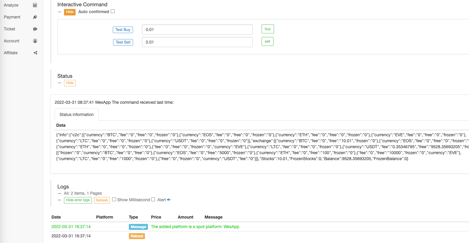 Use the extended API on FMZ Quant to realize “TradingView” alert signal trading