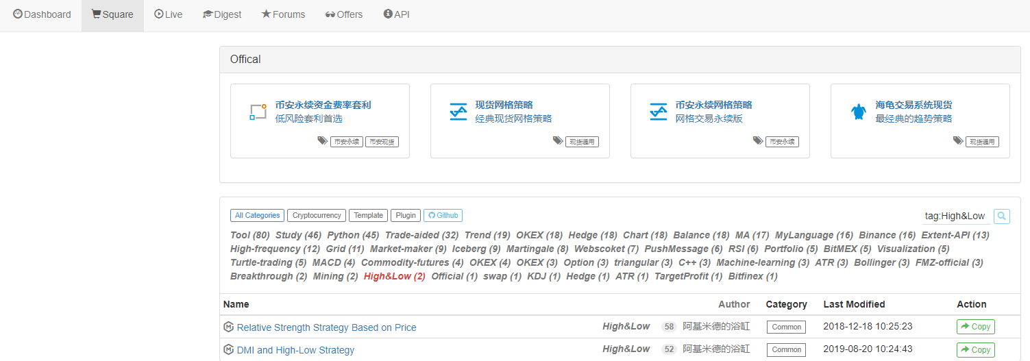 Main Interface Overview and Structure of FMZ Quant Trading Platform