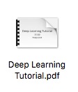 Deep Learning Tutorial