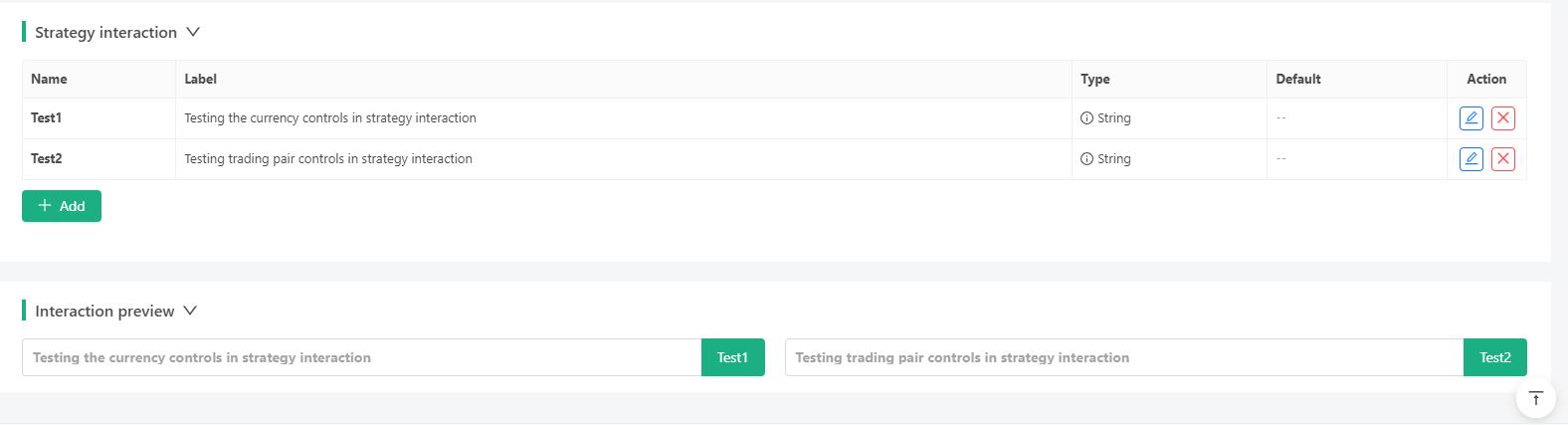 Detailed Explanation of New Features of Strategy Interface Parameters and Interactive Controls