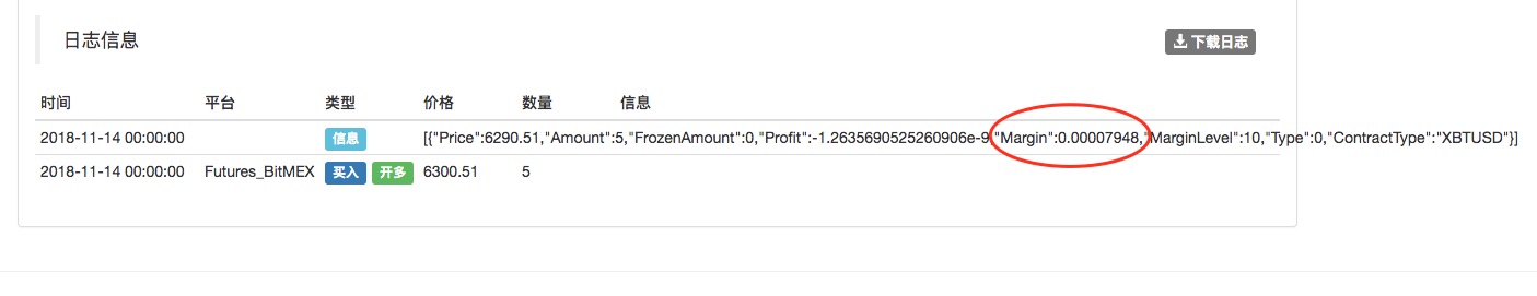 支持BitMEX永续合约回测, 并支持模拟收取资金费率的功能 ~