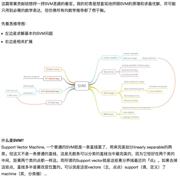 支持向量机(SVM)是什么意思？