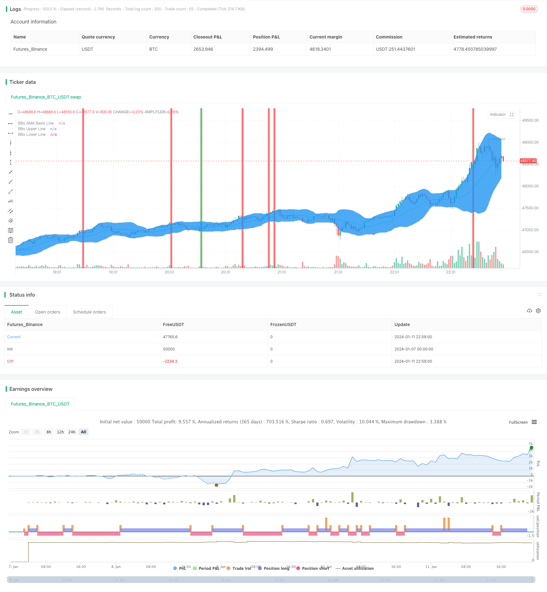 量化交易双重指标策略